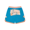 Arch logo mesh sport shorts