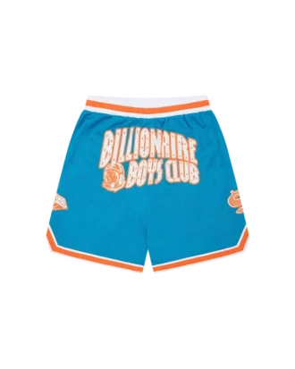 Arch logo mesh sport shorts