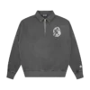 Arch logo washed quarter zip