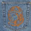 Astro wide leg denim pant