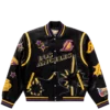 Bbc x jeff hamilton lakers varsity jacket