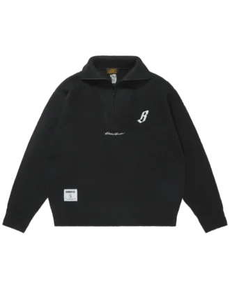 Billionaire boys club x eddie bauer half zip up knit