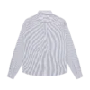Burst camo half print poplin stripe shirt Burst camo half print poplin stripe shirt