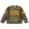 Camo curve ss knit (boxy fit)