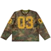 Camo curve ss knit (boxy fit)