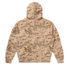 Camo zip hoodie