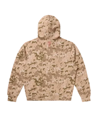 Camo zip hoodie