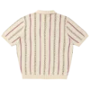 Chain polo sweater