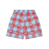 Checker running dog swim shorts