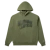 Chenille logo hoodie