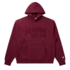 Chenille logo hoodie