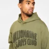 Chenille logo hoodie