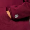 Chenille logo hoodie