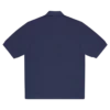 Collared knitted polo shirt
