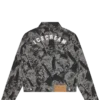 Cone stamp denim trucker jacket