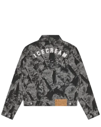 Cone stamp denim trucker jacket