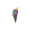 Coneman enamel pin