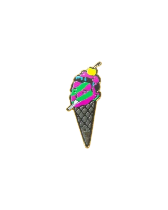 Coneman enamel pin