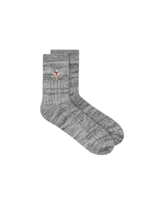 Cones & bones marl socks