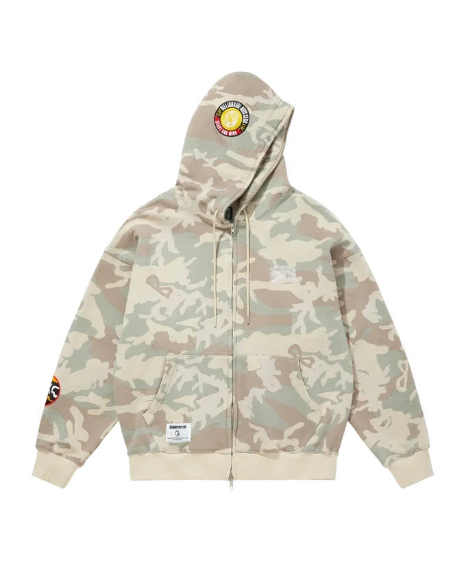 Cotton full zip up hoodie Cotton full zip up hoodie