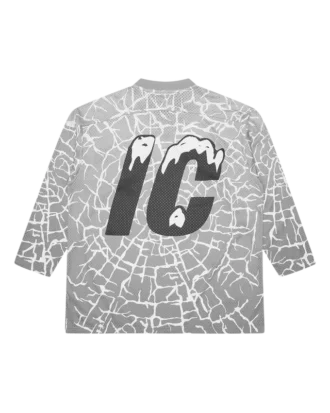 Cracked ice hockey shirt