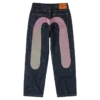 Daicock printed baggy jeans