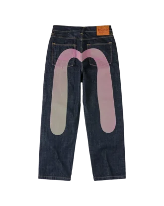 Daicock printed baggy jeans