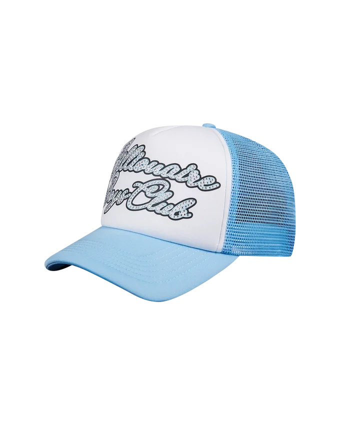 Diamond script trucker cap Diamond script trucker cap
