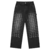 Diamonds & dollars denim carpenter pant