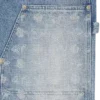 Diamonds & dollars denim carpenter pant