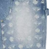 Diamonds & dollars denim carpenter short
