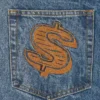 Diamonds & dollars selvedge denim pant