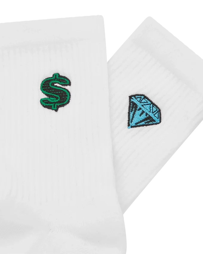 Diamonds & dollars socks Diamonds & dollars socks