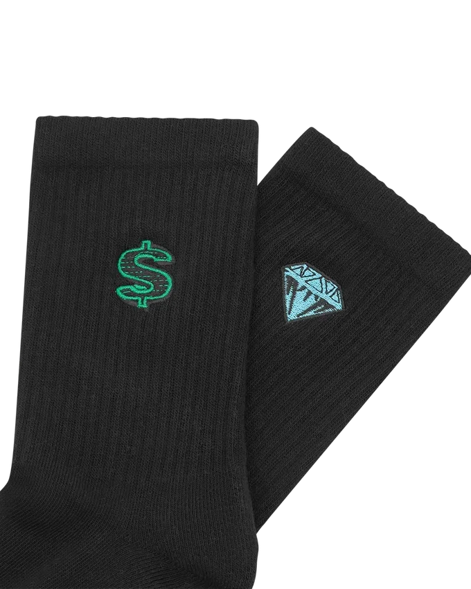 Diamonds & dollars socks Diamonds & dollars socks