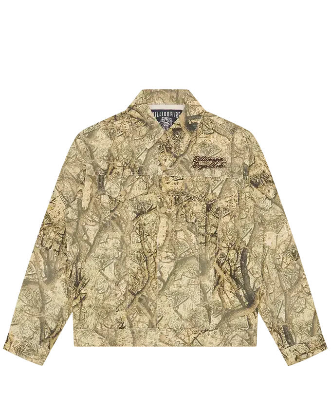 Diamonds & dollars tree camo trucker jacket Diamonds & dollars tree camo trucker jacket