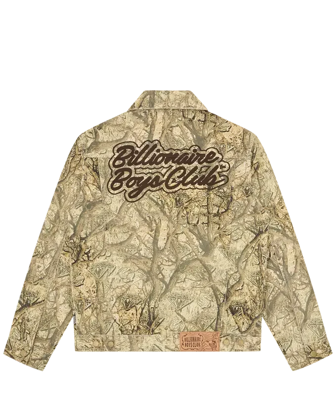 Diamonds & dollars tree camo trucker jacket Diamonds & dollars tree camo trucker jacket