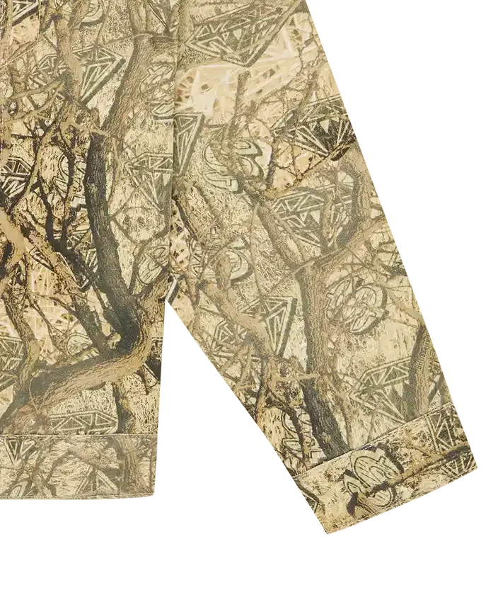 Diamonds & dollars tree camo trucker jacket Diamonds & dollars tree camo trucker jacket