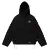 Embroidered logo hoodie