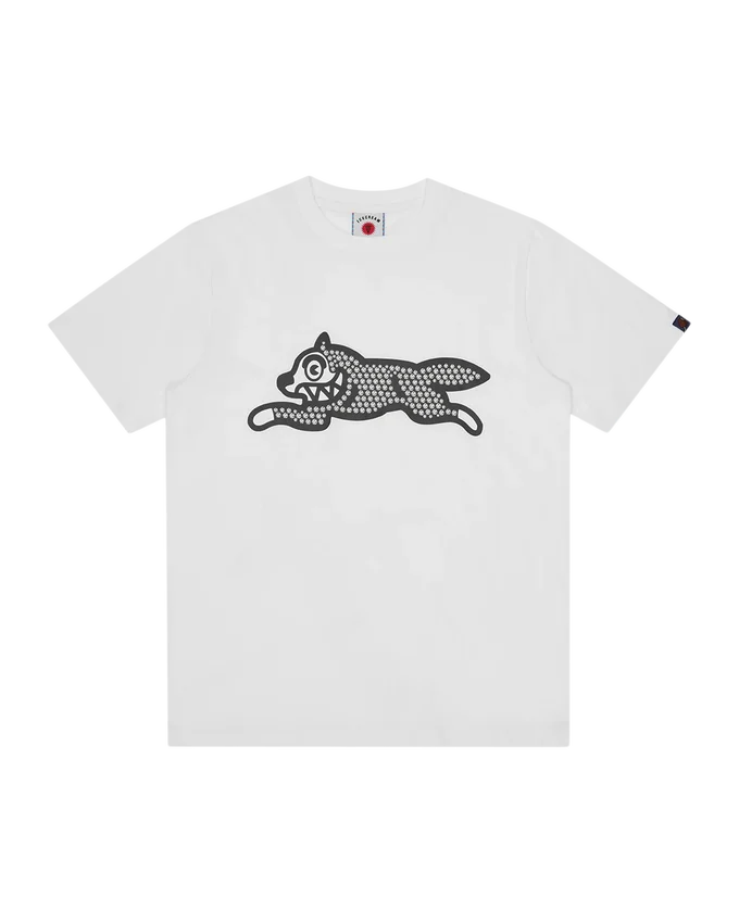Glitter running dog t-shirt Glitter running dog t-shirt