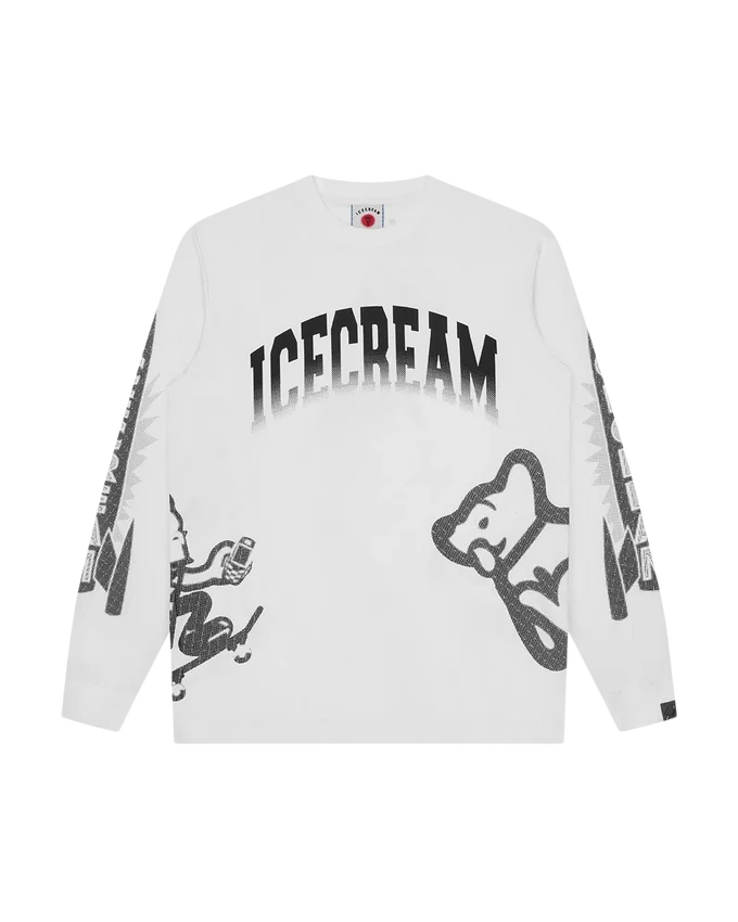 Halftone multi logo ls t-shirt Halftone multi logo ls t-shirt