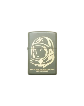 Helmet head zippo
