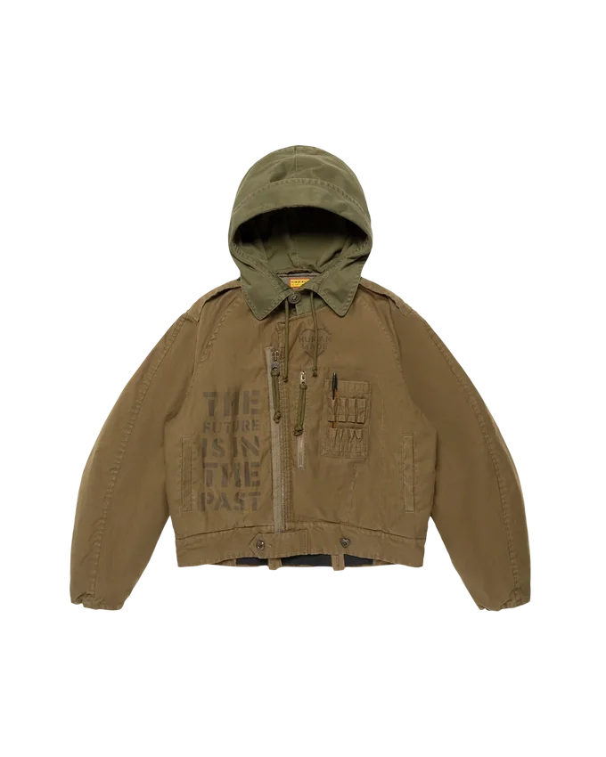 Hooded blouson Hooded blouson