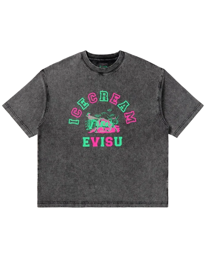 Icecream x evisu printed t-shirt Icecream x evisu printed t-shirt
