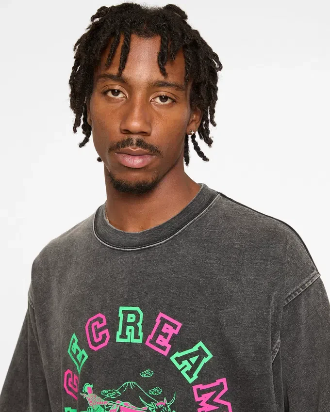 Icecream x evisu printed t-shirt Icecream x evisu printed t-shirt