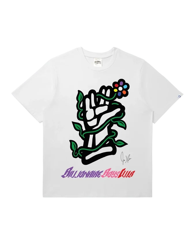 Jae tips flower hands tee Jae tips flower hands tee