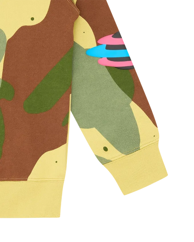 Kids all over space camo popover hood Kids all over space camo popover hood