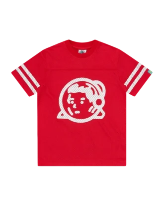 Kids astro mesh football top