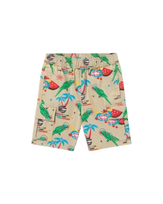 Kids birdie cargo shorts