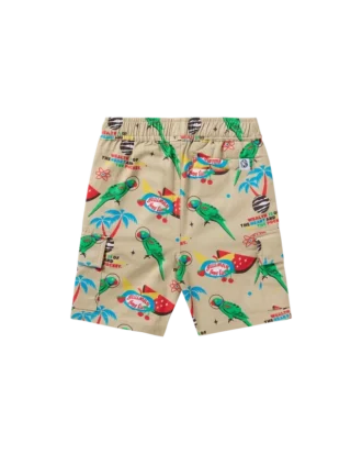 Kids birdie cargo shorts