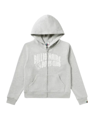 Kids classic curve logo zip hoodie